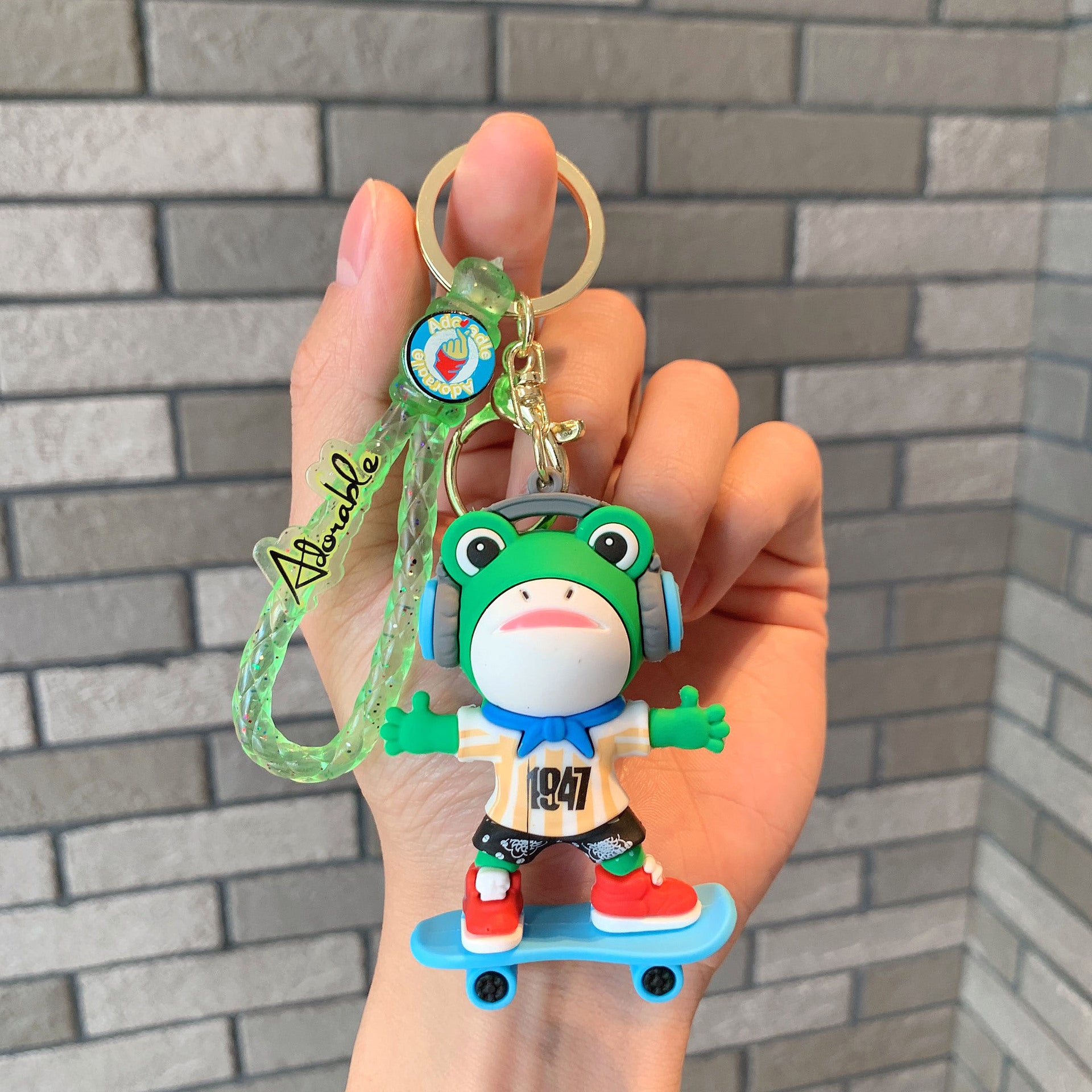 Wholesale Cartoon Cute Silicone Keychain ACC-KC-Lanb009