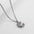 Wholesale  26 English letter necklace  titanium steel bubble smooth letter pendant clavicle chain