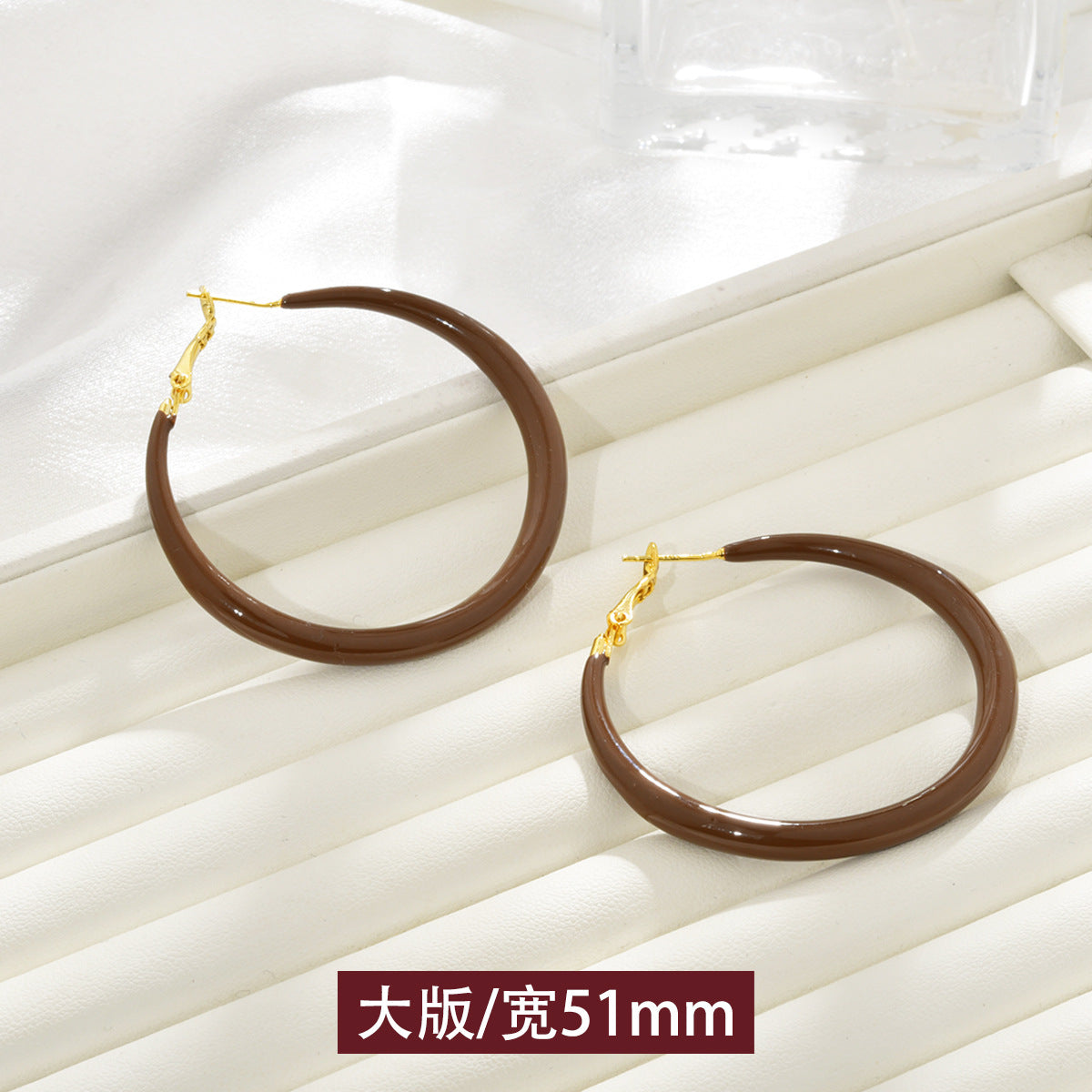 Wholesale  Red Hoop Earrings Luxury Earrings