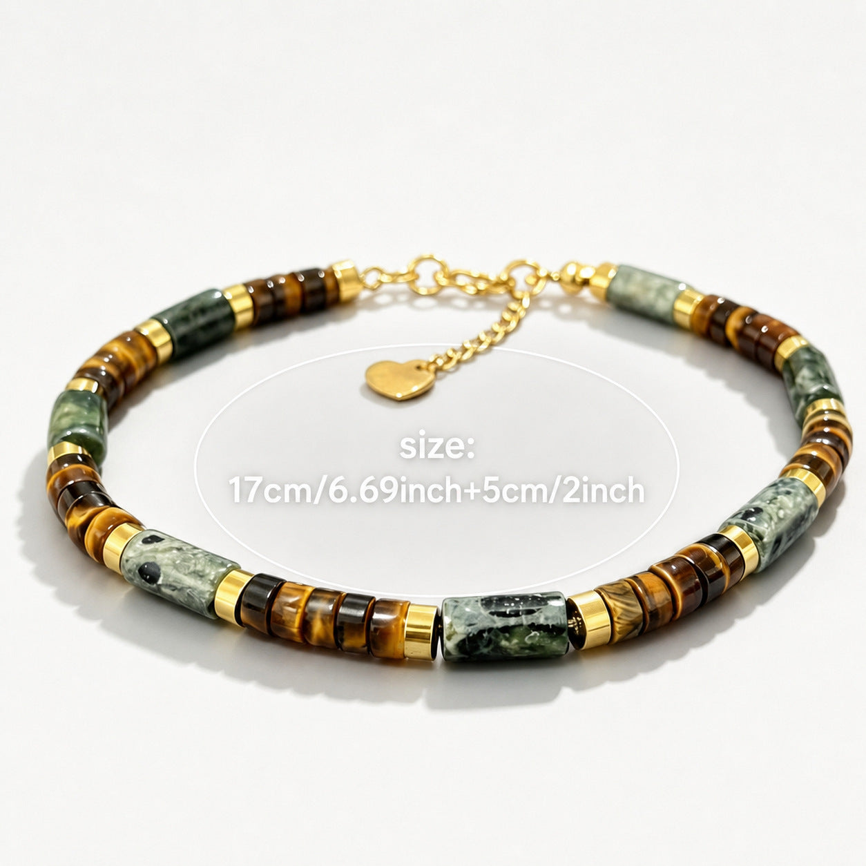 Wholesale Stylish Natural Stone Beaded Bracelet With Lapis Lazuli And Tiger Eye Fashion Accessory For Casual Everyday Wear Or Gift