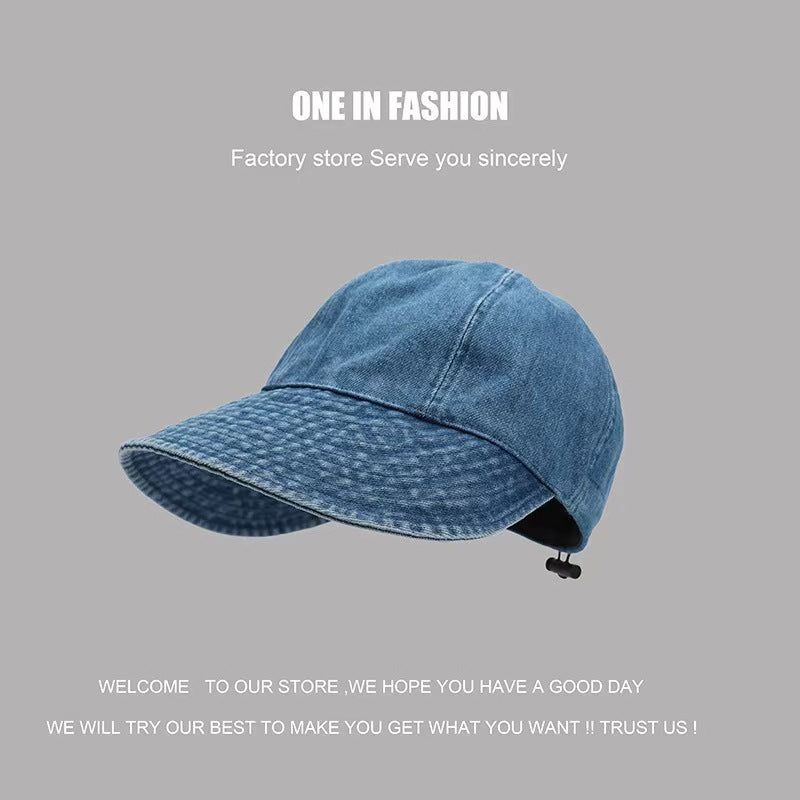Wholesale Washed Denim Fisherman Hat Baseball Cap