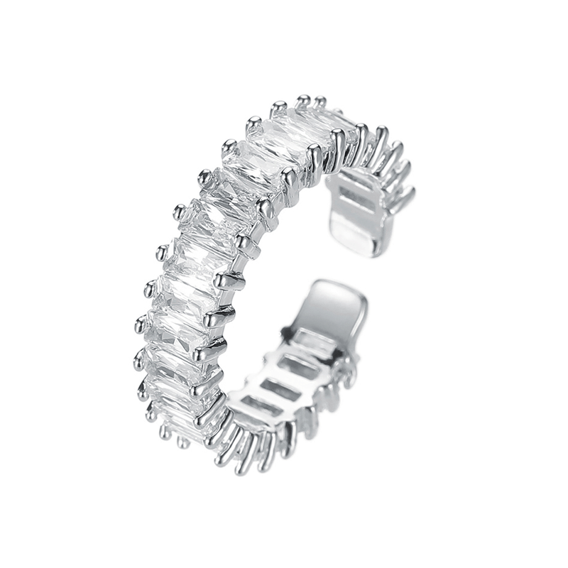 Wholesale  diamond ring row Diamond ring female zirconl ring