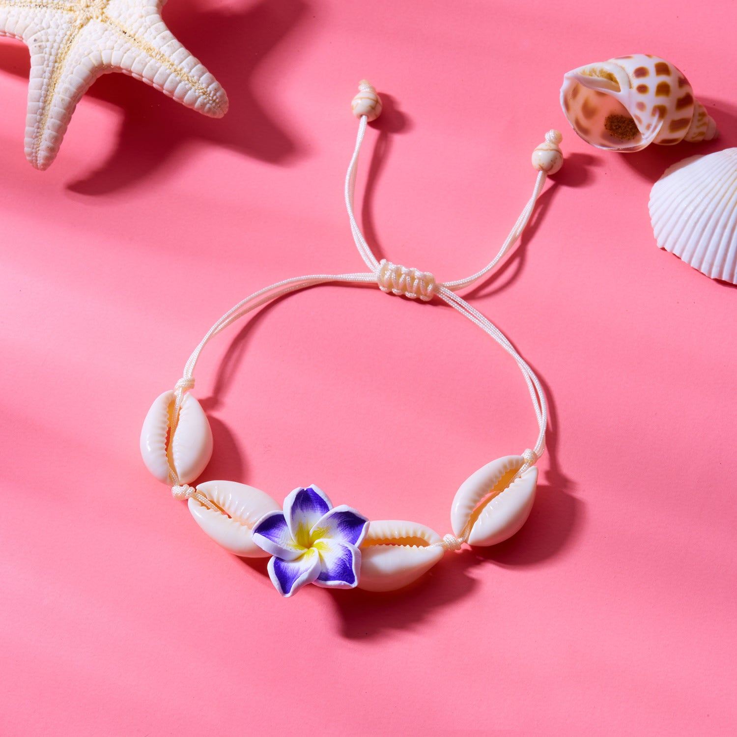 Wholesale soft pottery flower bracelet