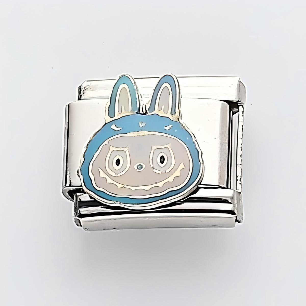 Wholesale 10pcs Italian Charm Bracelet 9mm DIY Splicing Cartoon Character Stainless Steel Composable Bracelet