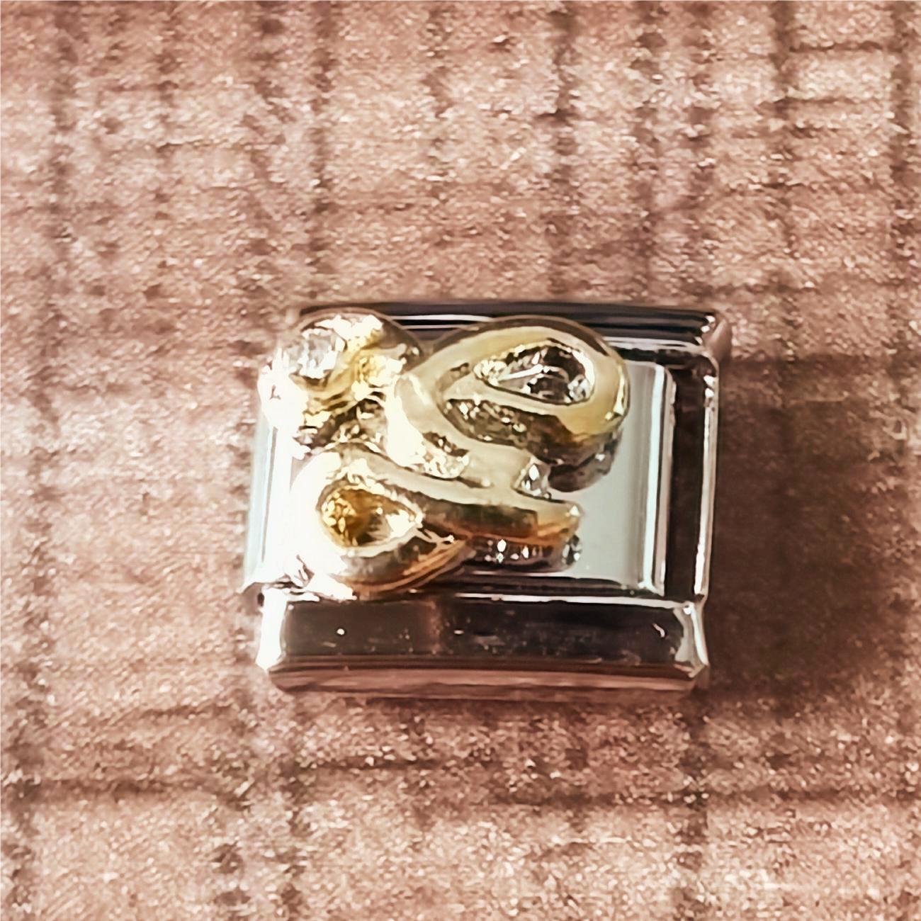 Wholesale Italian Charm Bracelet 9mm DIY Splicing Removable Stainless Steel Letter Composable Bracelet ACC-BT-XY067