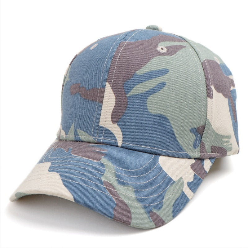 Wholesale Camouflage Baseball Cap  Casual Fashion Velcro Cap Sunscreen Sunshade Hat