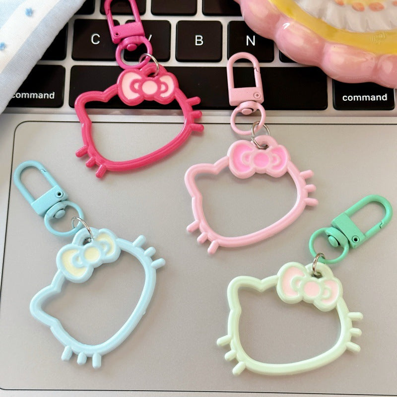 Wholesale Cartoon Cat Keychain - Trendy Bag Charm for School,  Gift for Couples &  Besties,  Boutique Resale Accessory