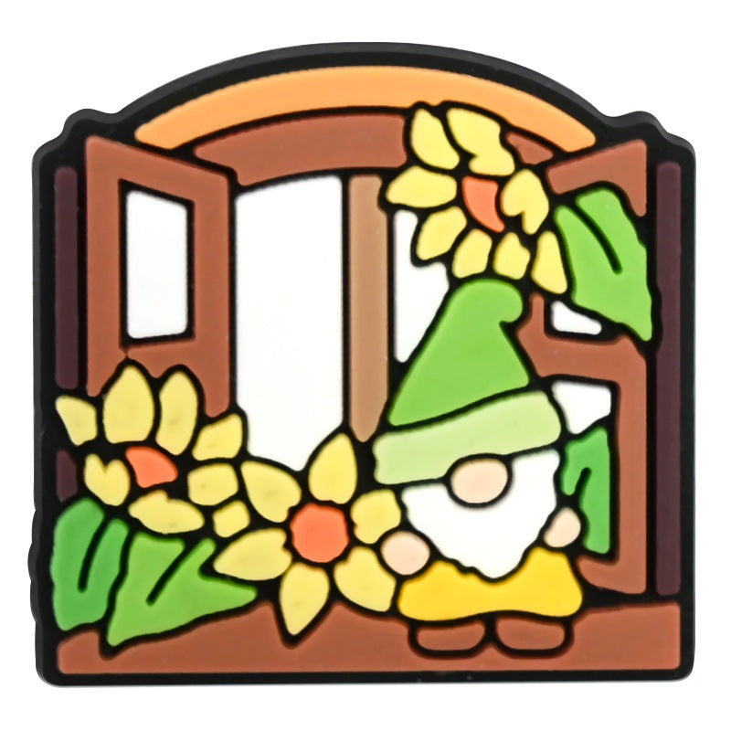 Wholesale Random 100pcs Cartoon Goblin Series Shoes Accessories Shoes Charms