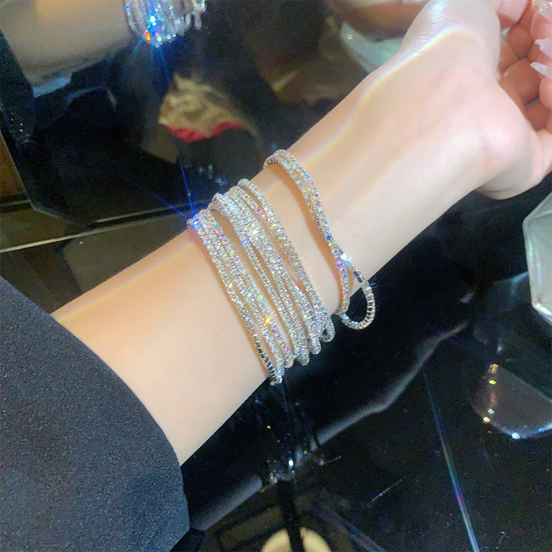 Wholesale Zircon Bracelet Layered Bracelet Set ACC-BT-Miaosi003