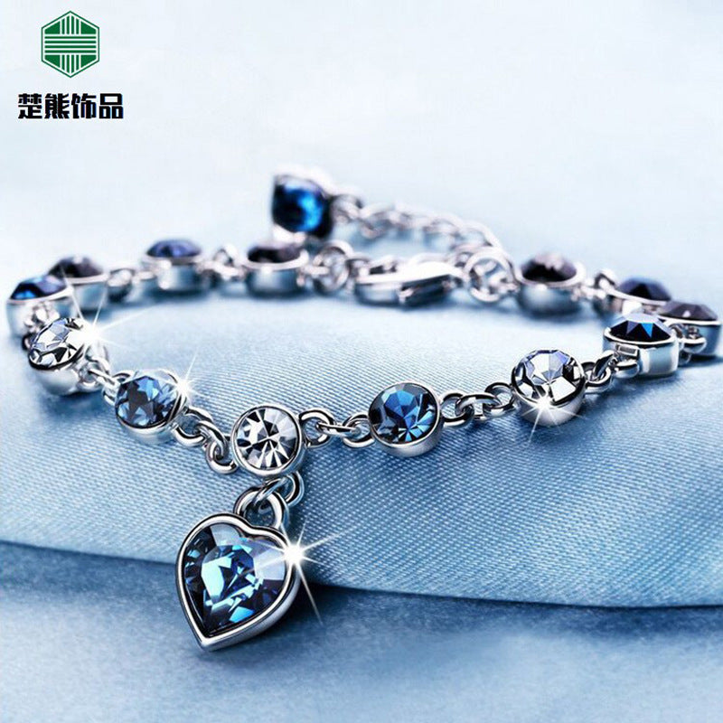 Wholesale Ocean Heart Bracelet - Fashion Jewelry Accessory,  Gift or Boutique Resale