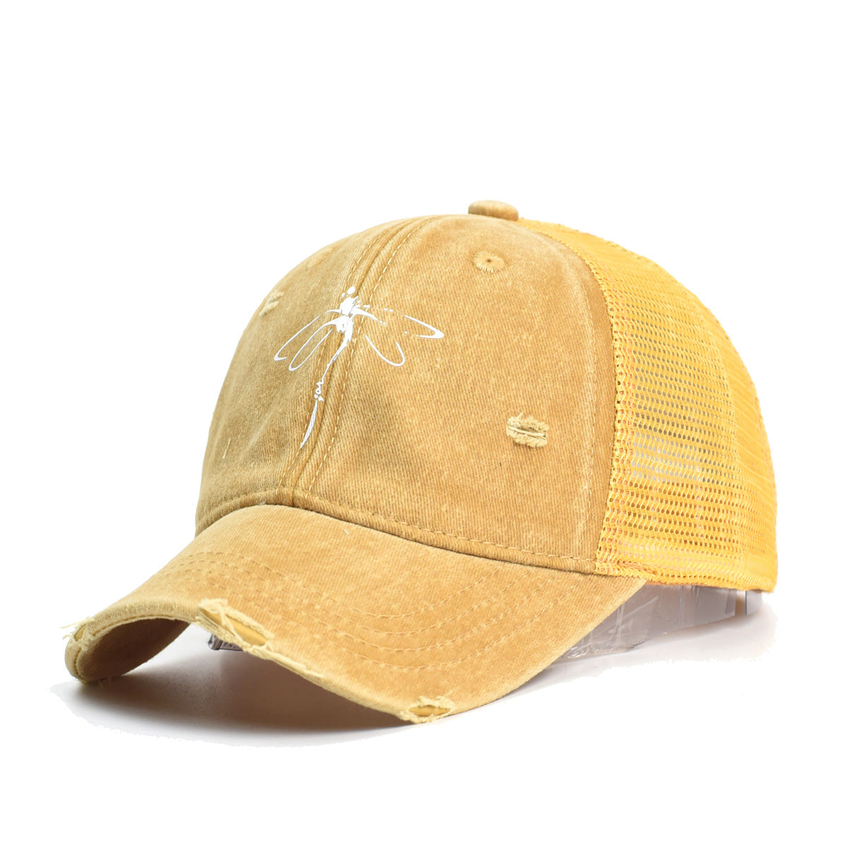 Wholesale Sun Protection Breathable Mesh Cap Cotton Open Baseball Cap ACC-HT-YuXue007