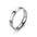 Wholesale glossy titanium steel ring non-fading  couple ring