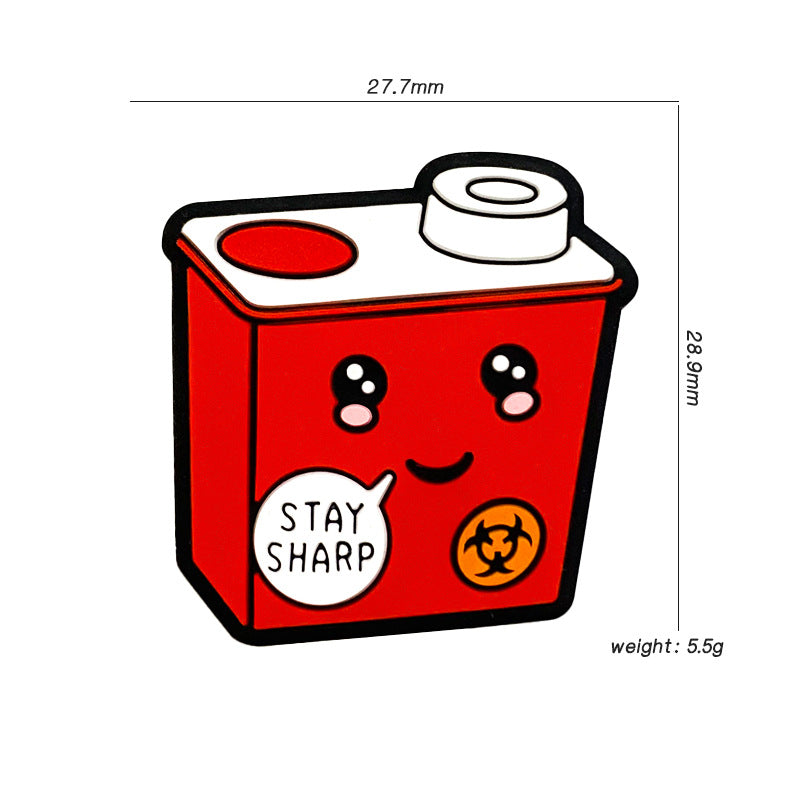 Wholesale 10pcs Fuel Tank Silicone Cartoon Focal Beads ACC-BDS-WDX257