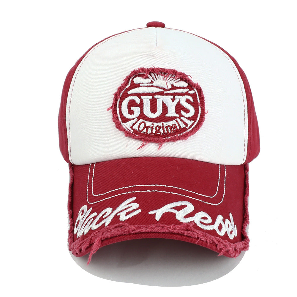 Wholesale Embroidered Vintage Washed Casual Cotton Baseball Cap ACC-HT-RongZhao015