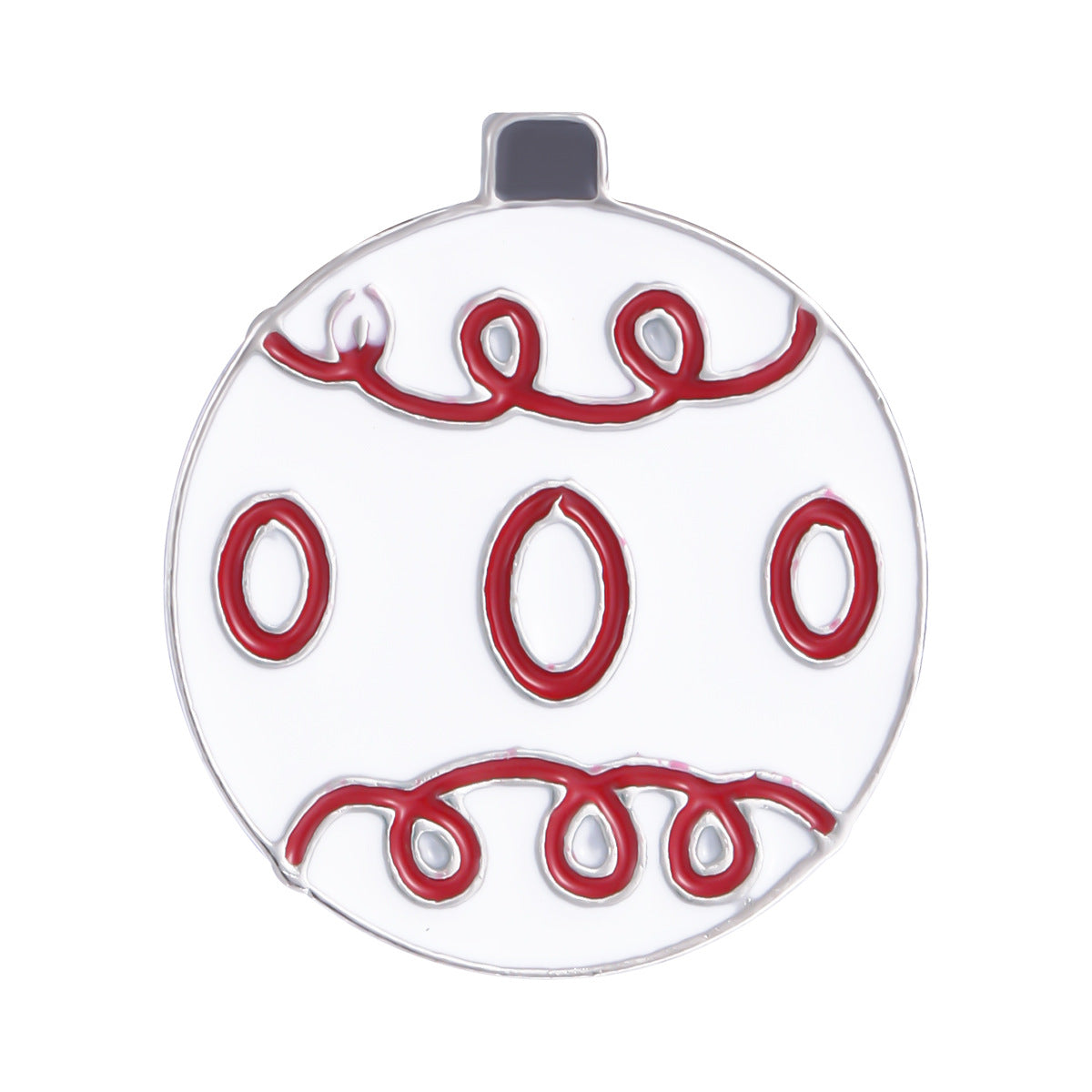 Wholesale Cartoon Cute Christmas Alloy Oil Drop Brooch ACC-BCH-BinLi001