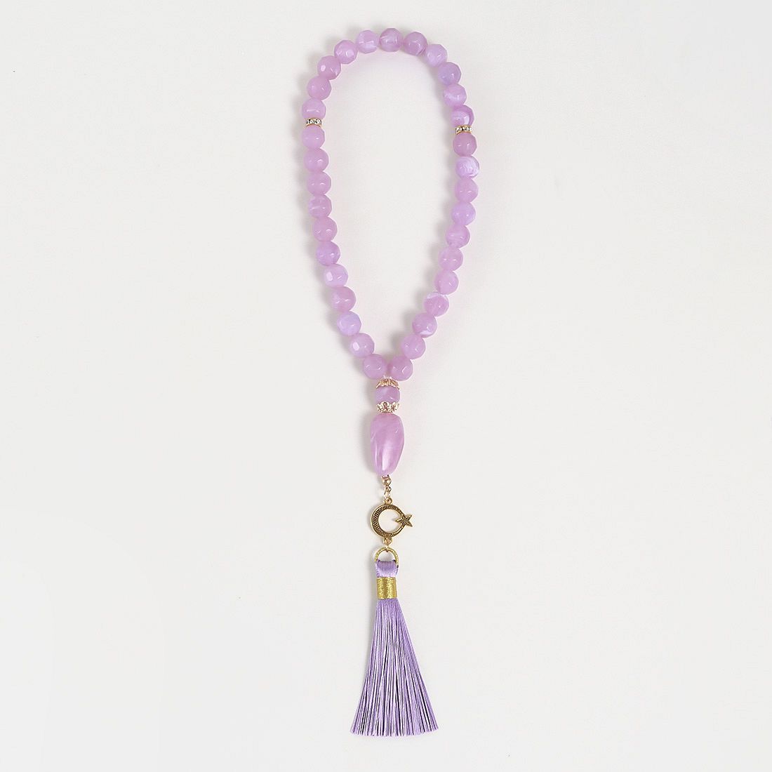 Wholesale Muslim Rosary Cut Round Bead Bracelet