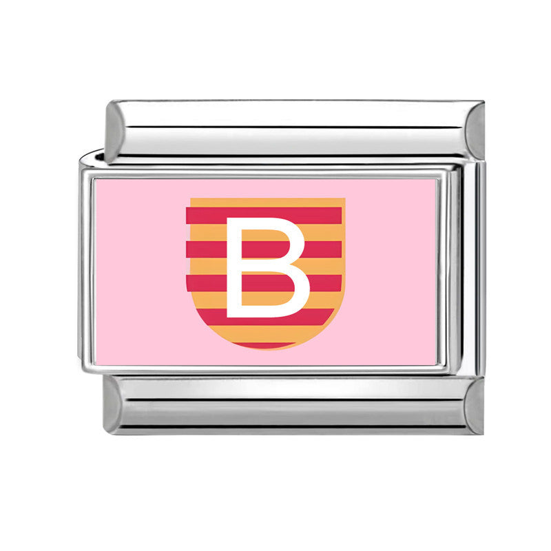 Wholesale 9mm Italian Charm Starter Bracelets DIY Number and Letter Stainless Steel Composable Bracelet