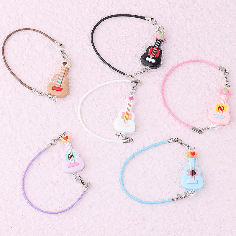 Wholesale Cute cartoon mini guitar doll accessories