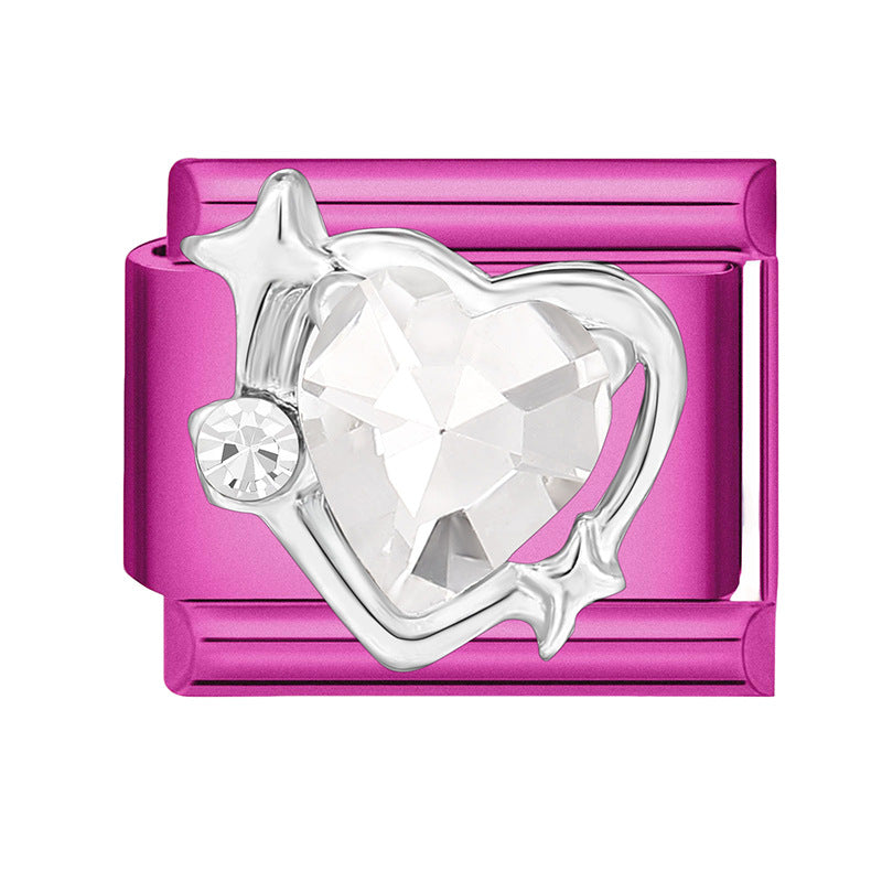 Wholesale 9mm Italian Charm Starter Bracelets DIY Pendant Stainless Steel Composable Bracelet