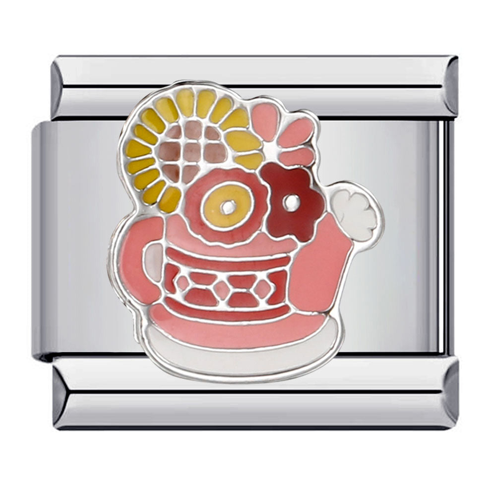 Wholesale Italian Charm Bracelet 9mm DIY Splicing Removable Cartoon Stainless Steel Composable Bracelet ACC-BT-QiYing011