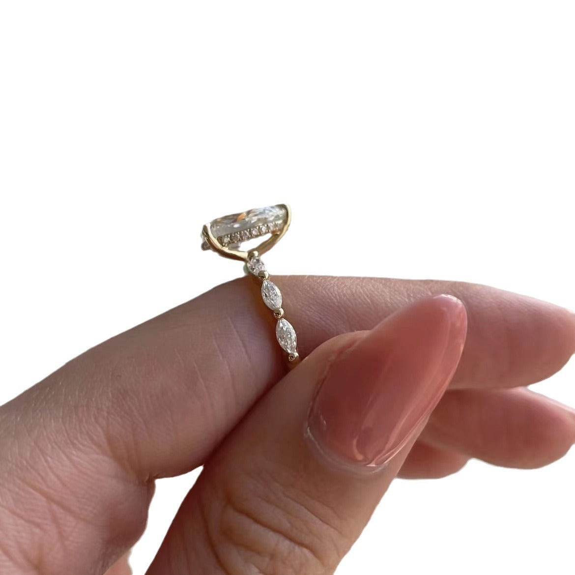 Wholesale Water Drop Shape Ring