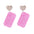 Wholesale Valentine's Day  Lover Text Acrylic Earrings