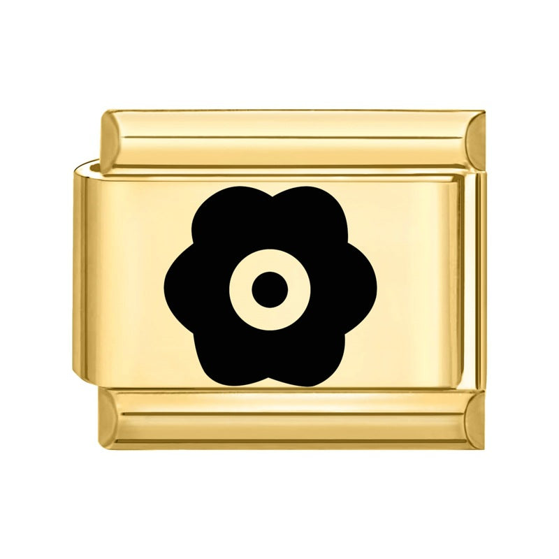 Wholesale Italian Charm Bracelet 9mm DIY Splicing Creative Pattern Stainless Steel Composable Bracelet