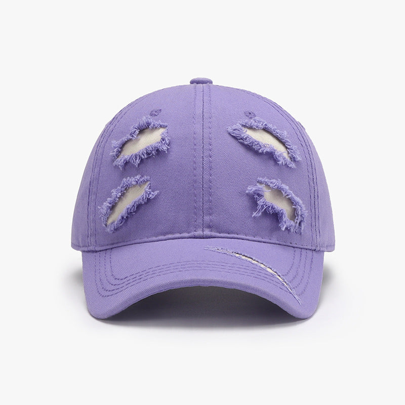 Wholesale Distressed Baseball Caps with Holes Hat ACC-HT-MiAC005