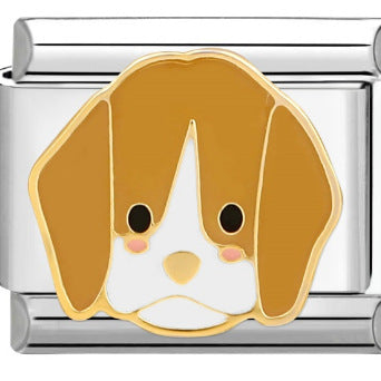 Wholesale Italian Charm Bracelet 9mm DIY Splicing Removable Dog Pet Stainless Steel Composable Bracelet