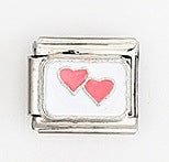 Wholesale 5pcs Italian Charm Bracelet 9mm DIY Splicing Heart Series Stainless Steel Composable Bracelet