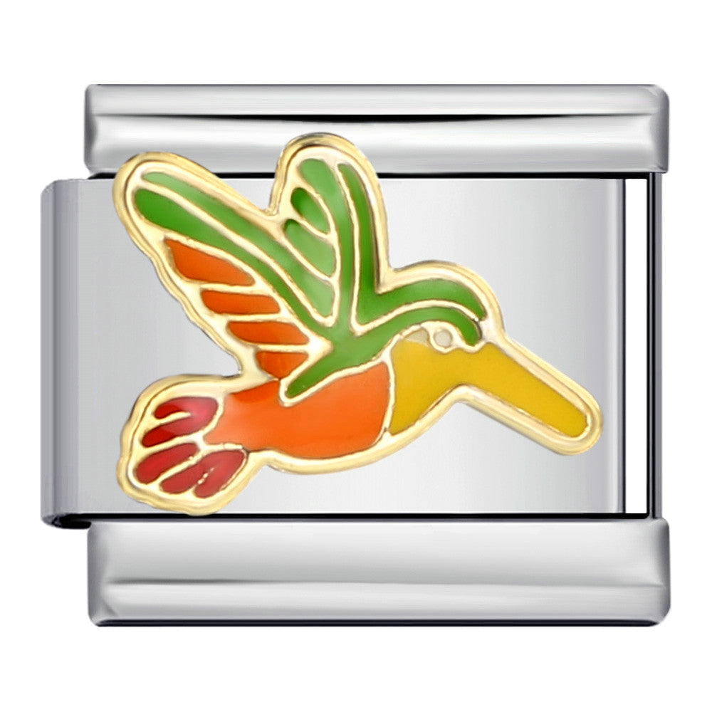 Wholesale Italian Charm Bracelet 9mm DIY Splicing Removable Cute Animal Stainless Steel Composable Bracelet