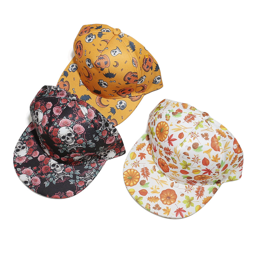 Wholesale  skull ghost pumpkin baseball cap