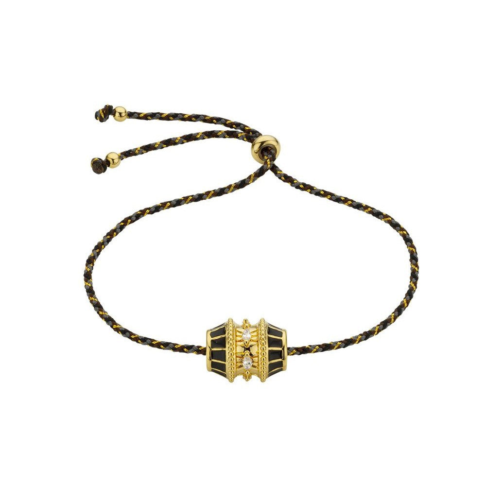 Wholesale drum twist Valentine's Day necklace furnace vacuum plating 18K gold color preservation