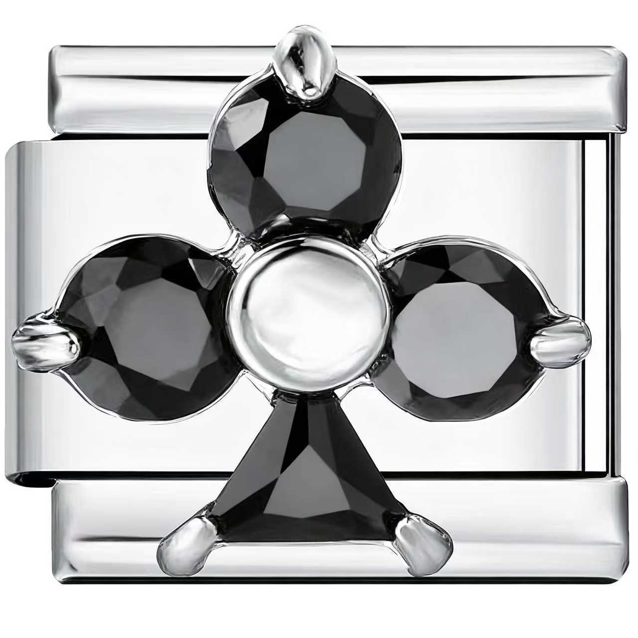 Wholesale  Italian Charm Bracelet 9mm DIY Star Sports  Creative Stainless Steel Composable Bracelet