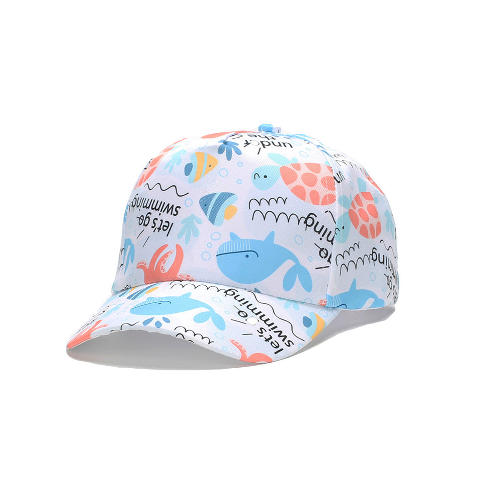 Wholesale Children's Cartoon Cute Animal Hats Peaked Baseball Caps Kids Hat ACC-KH-JingHong001