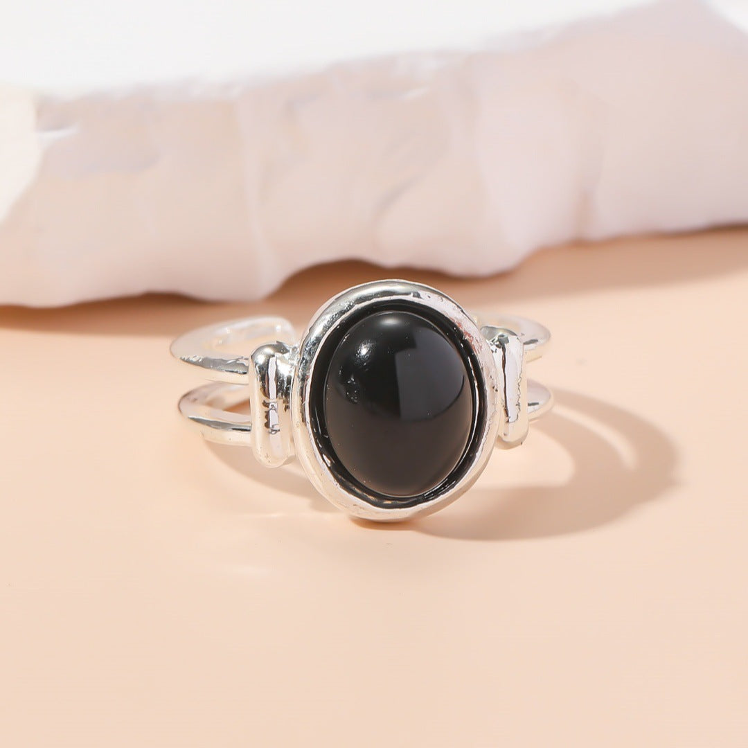 Wholesale Double-Layer Opening Index Finger Ring