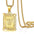 Wholesale  Cuban Chain Men's English 26 Letter Pendant Accessories  Letter Necklace