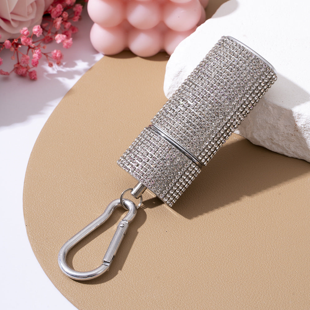 Wholesale Rhinestone Ashtray Outdoor Carry Keychains ACC-KC-ZhiYa038