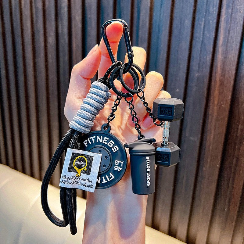 Wholesale Acrylic Tennis Tassel Keychain - Trendy Car Key Accessory for Everyday Use