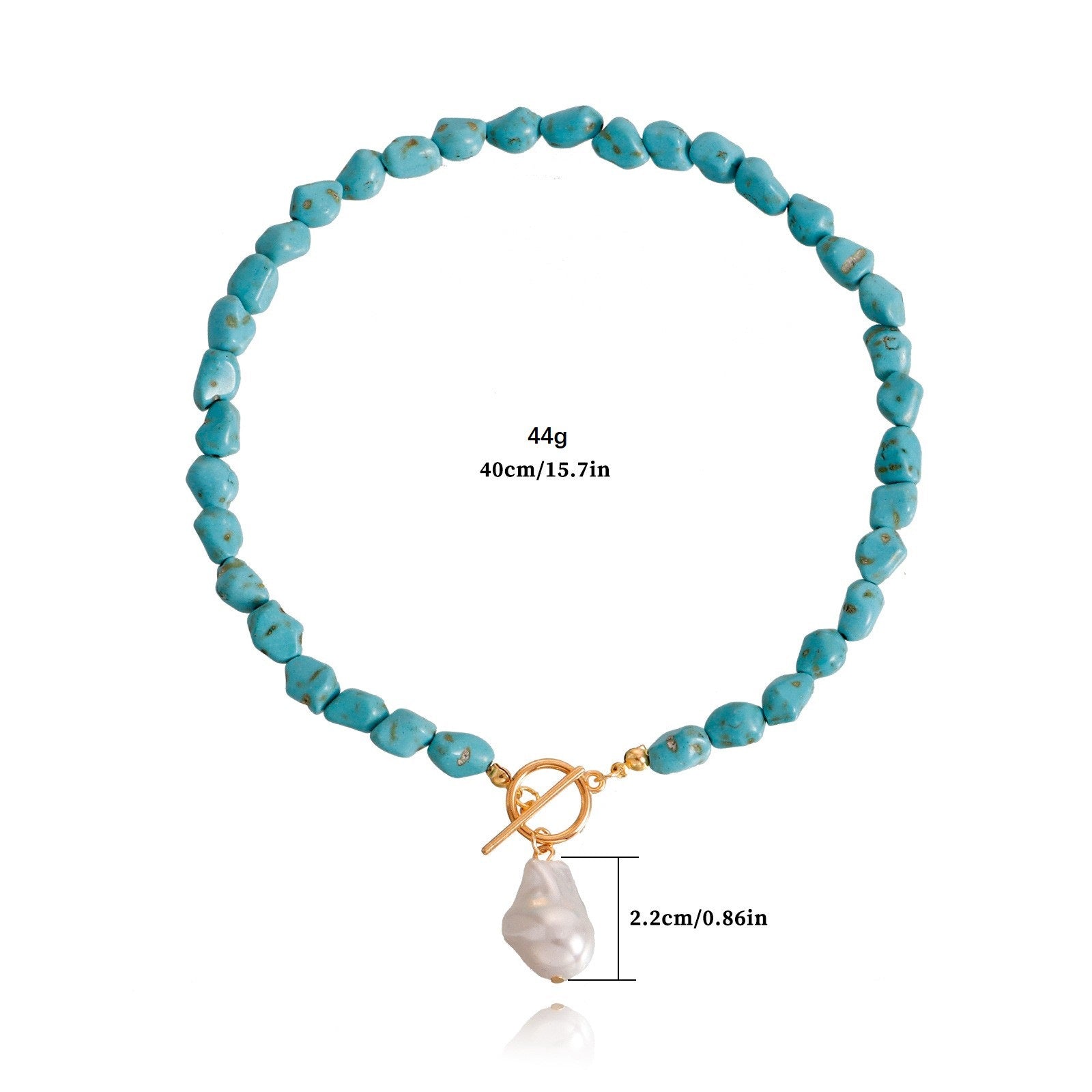 Wholesale Asymmetrical Pearl Pendant Necklace,  Fashion Jewelry Accessory,  Chic Boutique Resale Gift