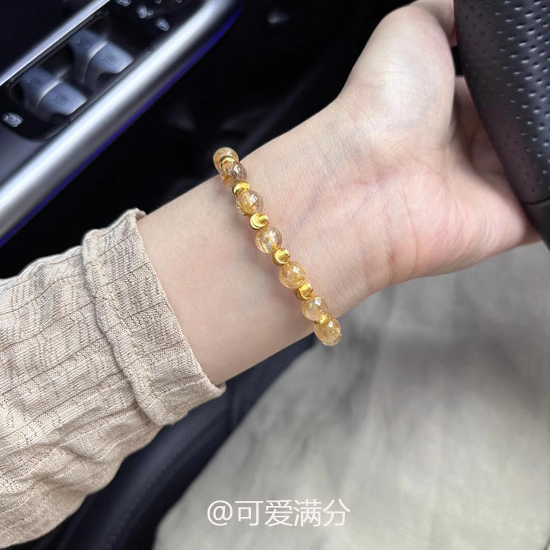Wholesale Golden Bead Bracelet