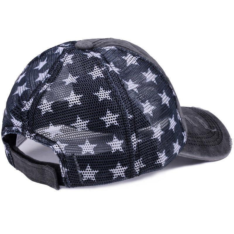 Wholesale distressed baseball embroidery baseball cap
