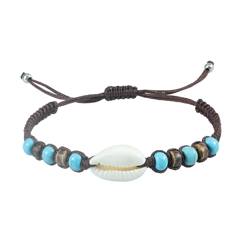 Wholesale  retro shell turquoise bracelet