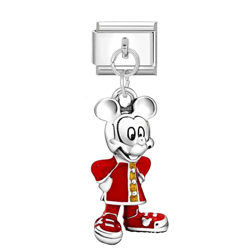 Wholesale Ocean Cartoon Modular Bracelet with Detachable Charms for Everyday Jewelry Accessory