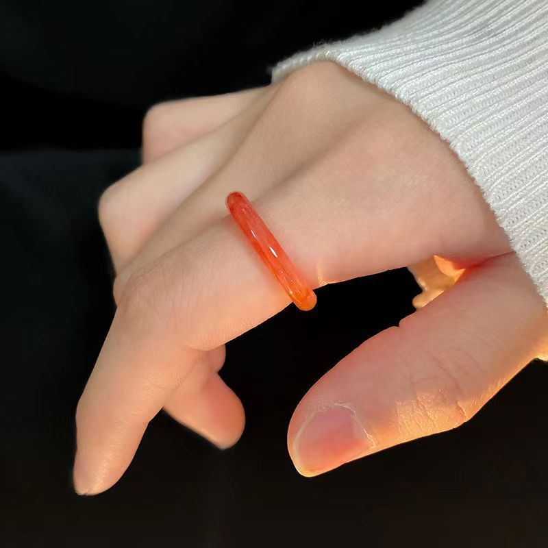 Wholesale glass  jade ring