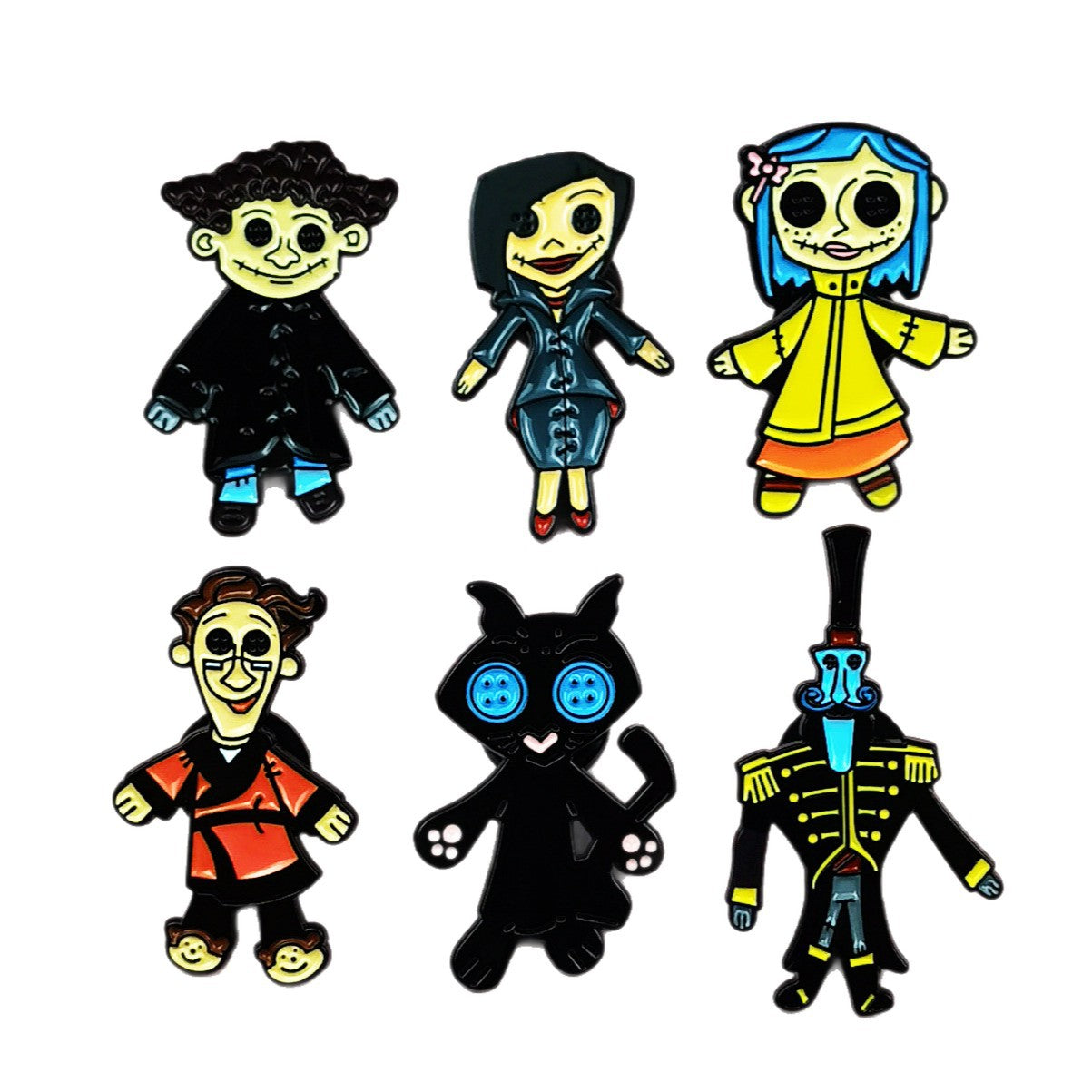 Wholesale Cartoon Horror Anime Peripheral Brooch