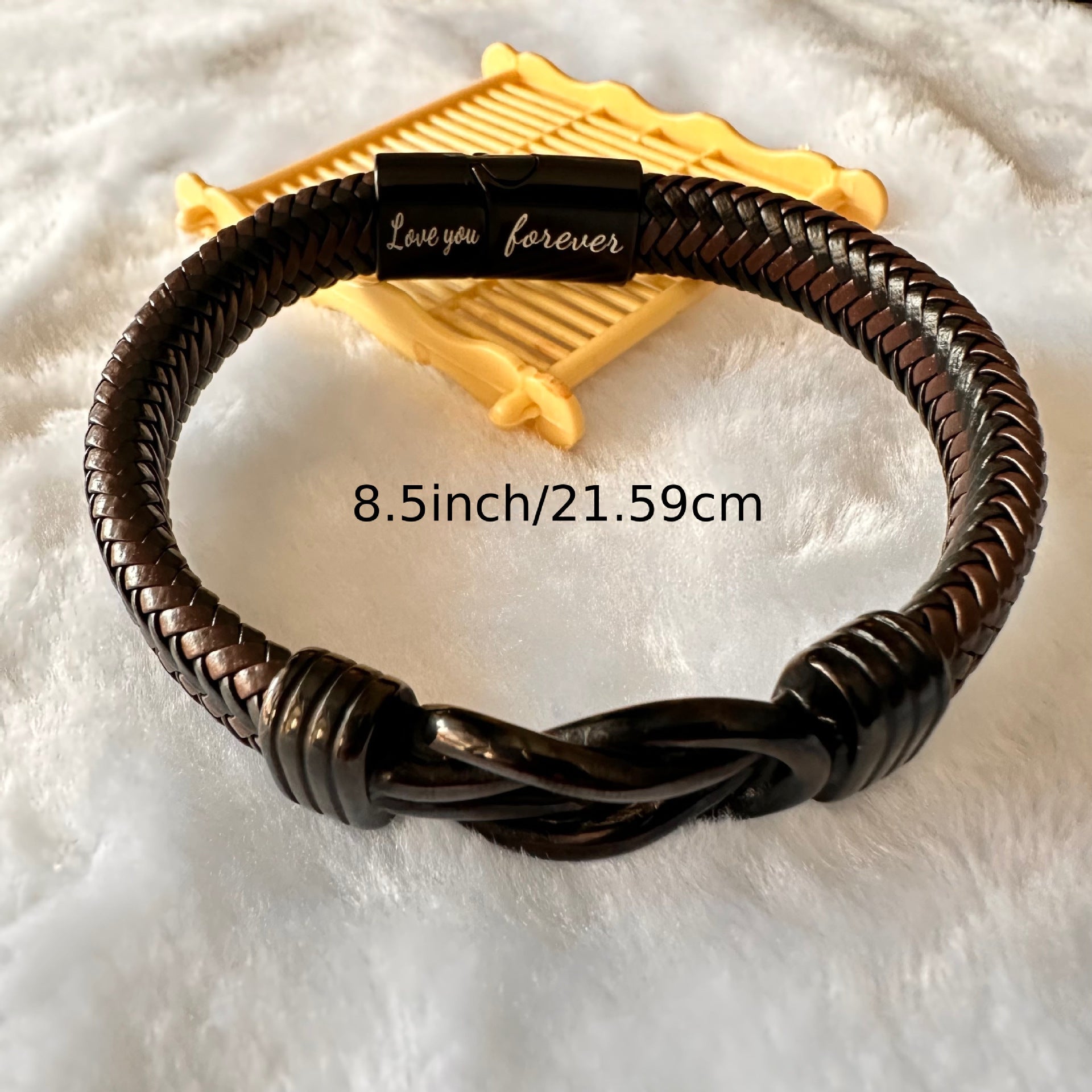 Wholesale Leather Bracelet Men's Magnetic Retro Punk Bracelet ACC-BT-Yima013