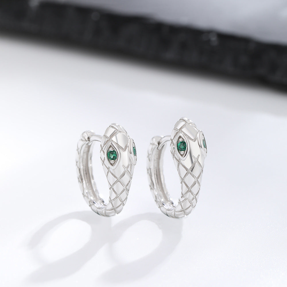 Wholesale S925 Silver Spirit Serpentine Earrings