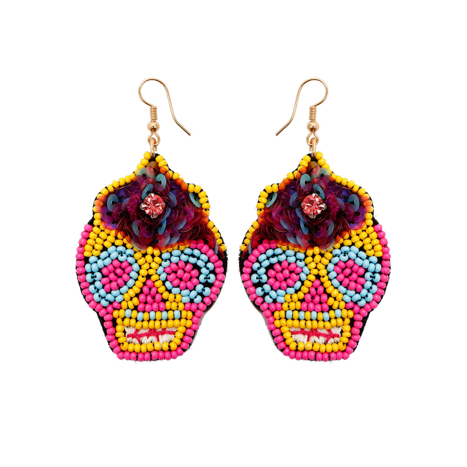 Wholesale Halloween Series Earrings Pumpkin Candy Ghost Acrylic Earrings ACC-ES-JieMi010