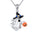 Wholesale  cartoon oil dripping ghost clavicle chain pumpkin skull Halloween necklace